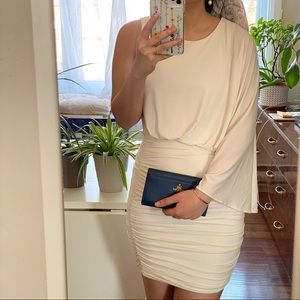 Gorgeous Elegant white cocktail BCBG dress!